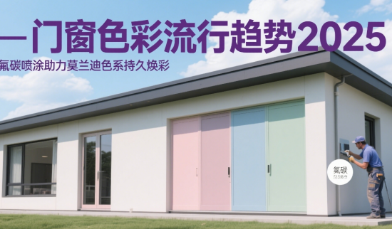 中國(guó)品牌門窗色彩流行趨勢(shì)2025：氟碳噴涂助力莫蘭迪色系持久煥彩
