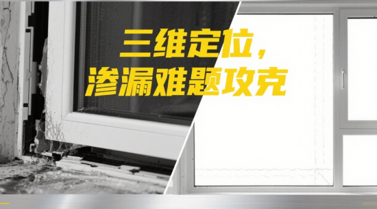 三維定位安裝法實測：著名門窗品牌滲漏率下降80%的工藝革新