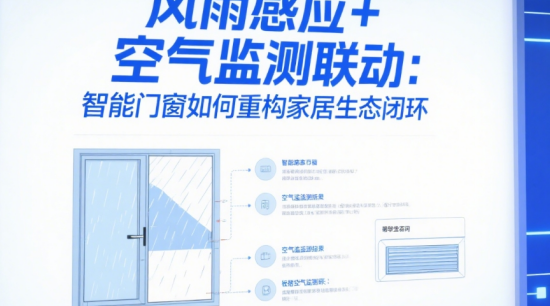 風(fēng)雨感應(yīng)+空氣監(jiān)測聯(lián)動：智能著名門窗品牌如何重構(gòu)家居生態(tài)閉環(huán)