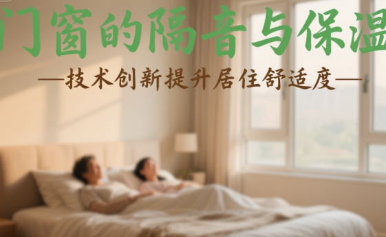 十大門窗品牌的隔音與保溫：技術創新提升居住舒適度