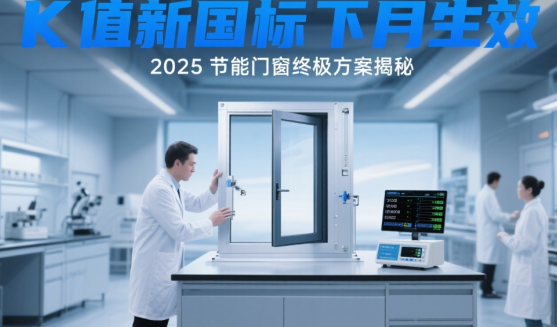 K值新國(guó)標(biāo)下月生效，2025節(jié)能門窗終極方案揭秘