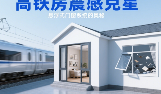 高鐵房震感克星：懸浮式門窗系統的奧秘