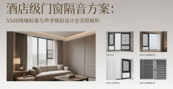 酒店級品牌門窗隔音方案：55dB降噪標(biāo)準(zhǔn)與聲學(xué)模擬設(shè)計(jì)全流程解析