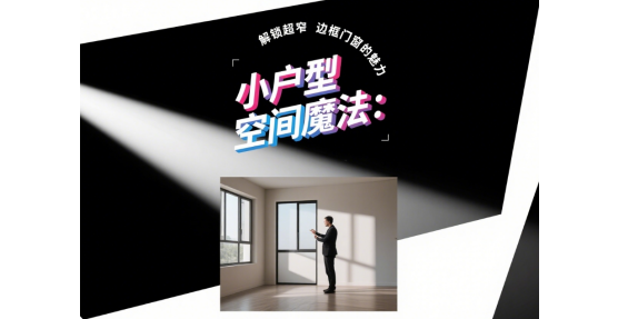小戶型空間魔法：解鎖超窄邊框品牌門窗的魅力