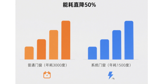 系統(tǒng)中國門窗十大品牌VS普通門窗：3年省出萬元電費(fèi)，選對有多重要?
